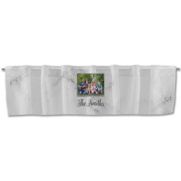 Family Photo and Name Valance - Front