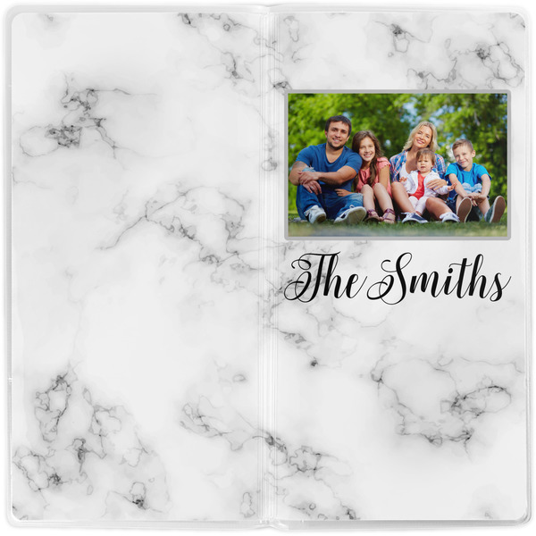 Family Photo and Name Vinyl Document Wallet - Apvl