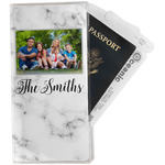 Family Photo and Name Travel Document Holder