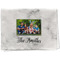 Family Photo and Name Waffle Weave Towel - Full Print Style Image