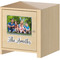 Family Photo and Name Wall Graphic on Wooden Cabinet