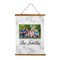 Family Photo and Name Wall Hanging Tapestry - Portrait - Main