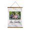 Family Photo and Name Wall Hanging Tapestry