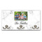 Family Photo and Name Wall Mounted Coat Rack