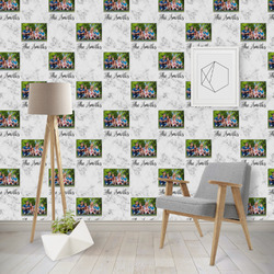 Family Photo and Name Wallpaper & Surface Covering