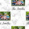 Family Photo and Name Wallpaper Square
