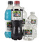 Family Photo and Name Water Bottle Label - Multiple Bottle Sizes