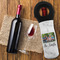 Family Photo and Name Wine Tote Bag - On Table