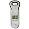 Family Photo and Name Wine Tote Bag