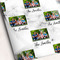 Family Photo and Name Wrapping Paper - 5 Sheets