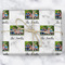 Family Photo and Name Wrapping Paper Roll - Matte - Wrapped Box