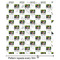 Family Photo and Name Wrapping Paper Roll - Satin - Partial Roll