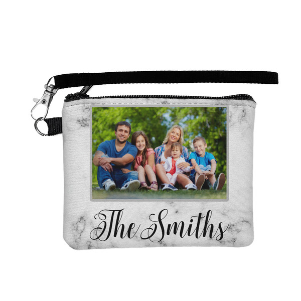 Custom Family Photo and Name Wristlet ID Case