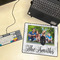 Family Photo and Name XL Gaming Mouse Pads - 18" x 16"s - Lifestyle