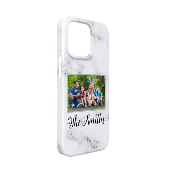 Custom Family Photo and Name iPhone Case - Plastic - iPhone 13 Mini