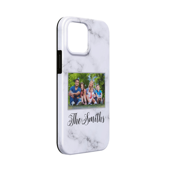 Custom Family Photo and Name iPhone Case - Rubber Lined - iPhone 13 Mini