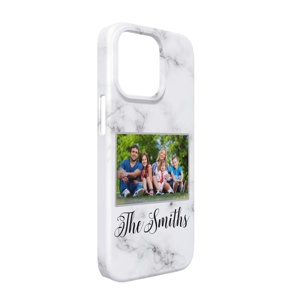 Custom Family Photo and Name iPhone Case - Plastic - iPhone 13 Pro