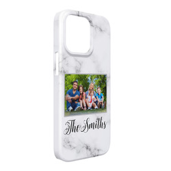 Family Photo and Name iPhone Case - Plastic - iPhone 13 Pro Max