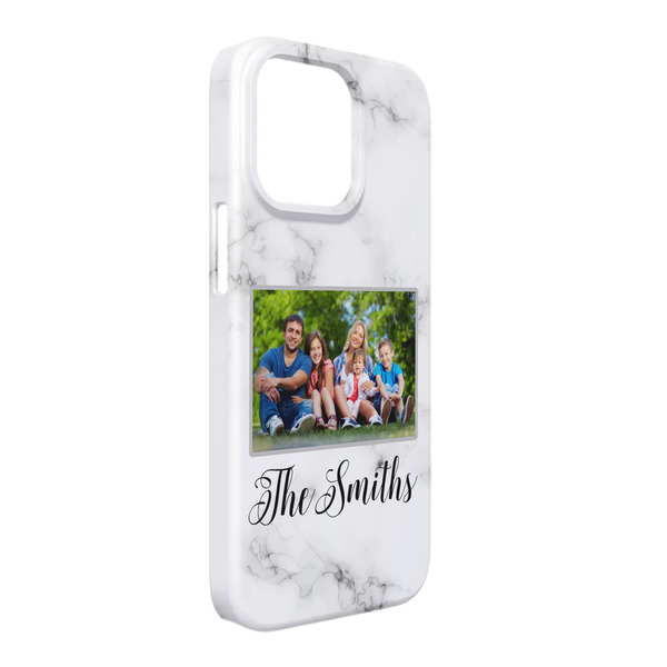 Custom Family Photo and Name iPhone Case - Plastic - iPhone 13 Pro Max