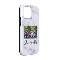 Family Photo and Name iPhone Case - Rubber Lined - iPhone 13