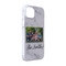 Family Photo and Name iPhone 14 Case - Angle