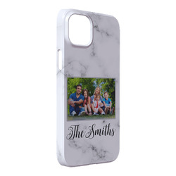 Family Photo and Name iPhone Case - Plastic - iPhone 14 Pro Max