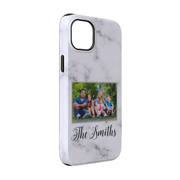 Custom Family Photo and Name iPhone Case - Rubber Lined - iPhone 14 Pro