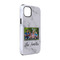 Family Photo and Name iPhone 14 Pro Tough Case - Angle