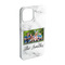 Family Photo and Name iPhone 15 Case - Angle