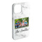 Family Photo and Name iPhone 15 Plus Case - Angle