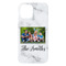 Family Photo and Name iPhone 15 Plus Case - Back