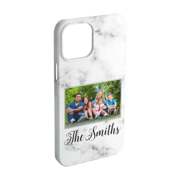 Custom Family Photo and Name iPhone Case - Plastic - iPhone 15 Pro