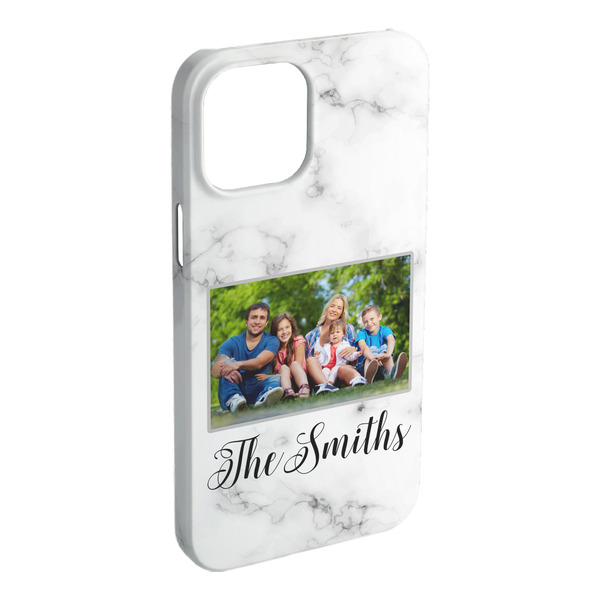 Custom Family Photo and Name iPhone Case - Plastic
