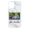 Family Photo and Name iPhone 15 Pro Max Case - Back
