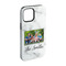 Family Photo and Name iPhone 15 Pro Tough Case - Angle