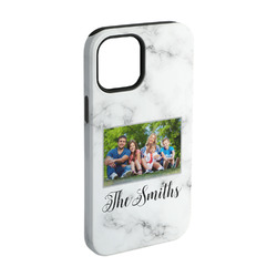 Family Photo and Name iPhone Case - Rubber Lined - iPhone 15