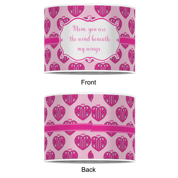 Love You Mom 12" Drum Lampshade - APPROVAL (Poly Film)