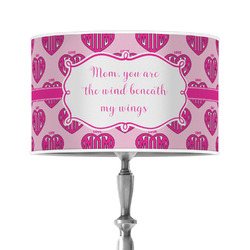 Love You Mom 12" Drum Lamp Shade - Poly-film