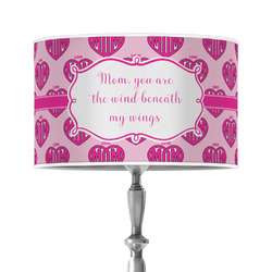 Love You Mom 12" Drum Lamp Shade - Poly-film