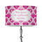 Love You Mom 12" Drum Lampshade - ON STAND (Poly Film)