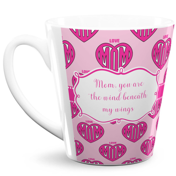 Custom Love You Mom 12 Oz Latte Mug