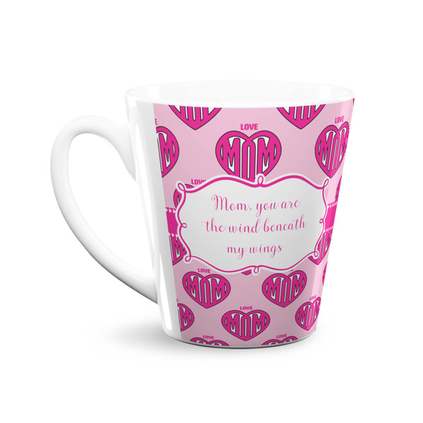 Love You Mom 12 Oz Latte Mug - Front