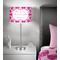 Love You Mom 13 inch drum lamp shade - in room