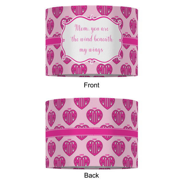 Love You Mom 16" Drum Lampshade - APPROVAL (Fabric)