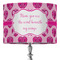 Love You Mom 16" Drum Lampshade - ON STAND (Fabric)
