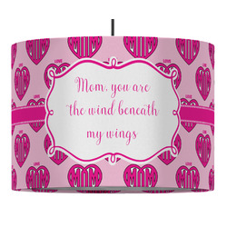 Love You Mom Drum Pendant Lamp