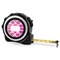 Love You Mom 16 Foot Black & Silver Tape Measures - Front