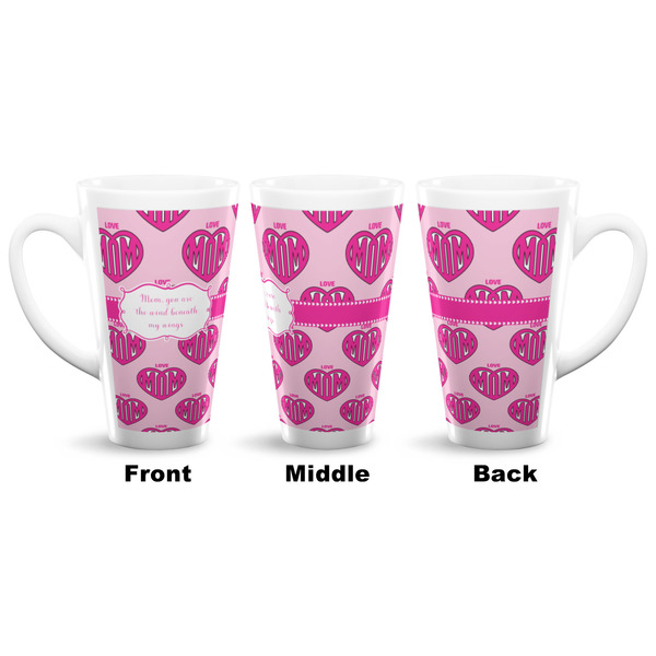 Love You Mom 16 Oz Latte Mug - Approval