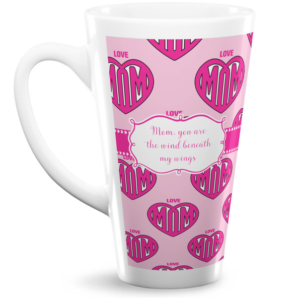 Custom Love You Mom 16 Oz Latte Mug