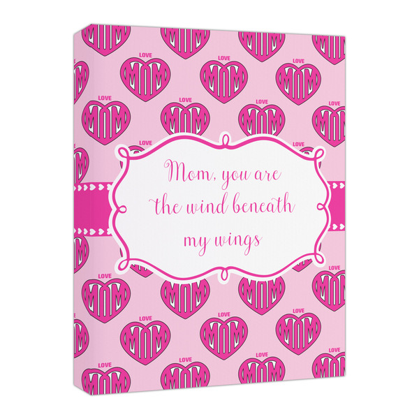 Custom Love You Mom Canvas Print - 16x20